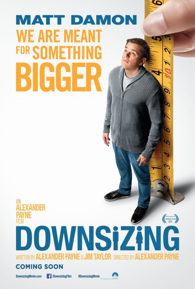 Downsizing poster